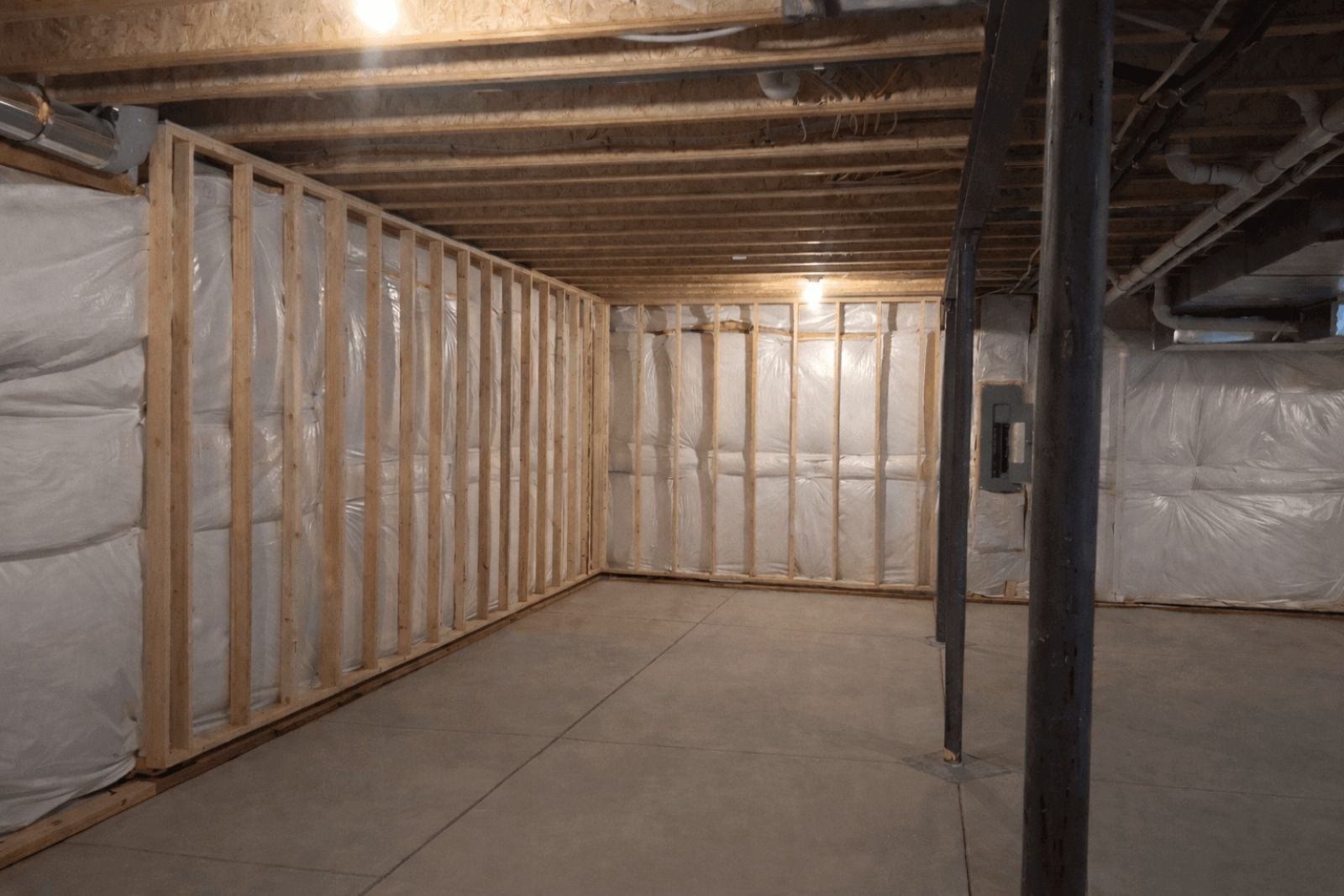 Basement framing project