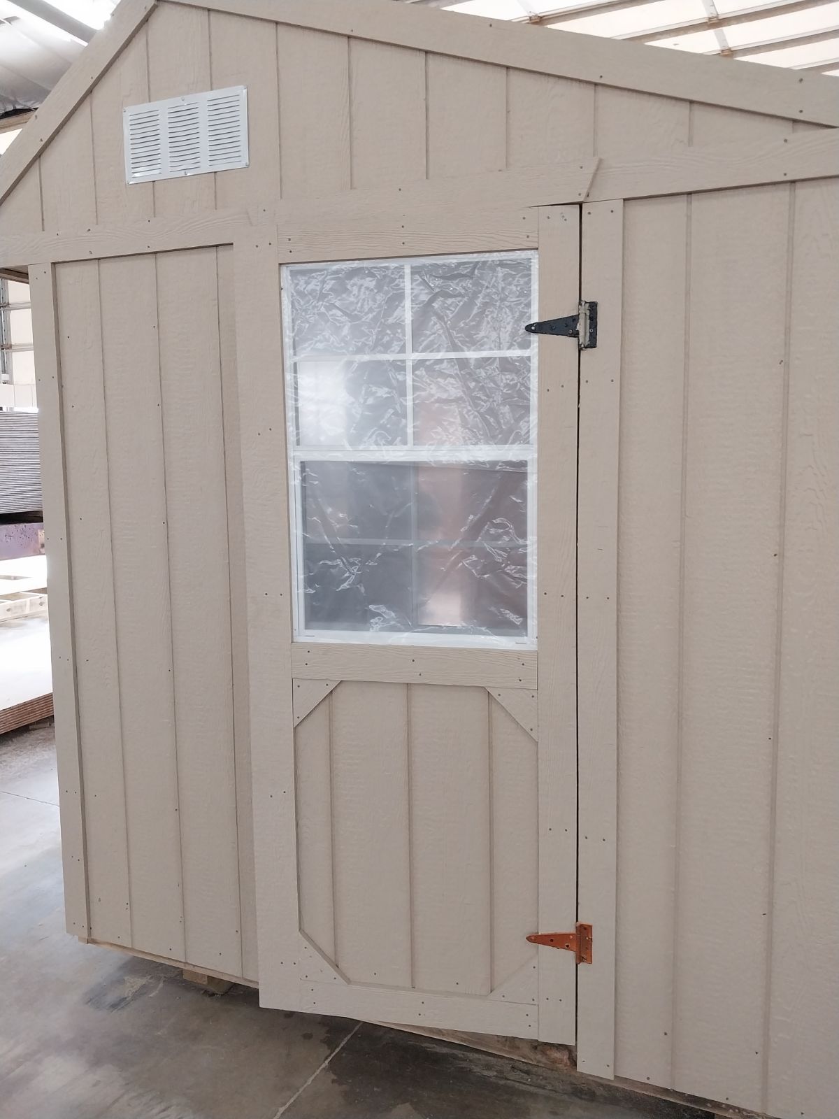 Chicken coop framing detail