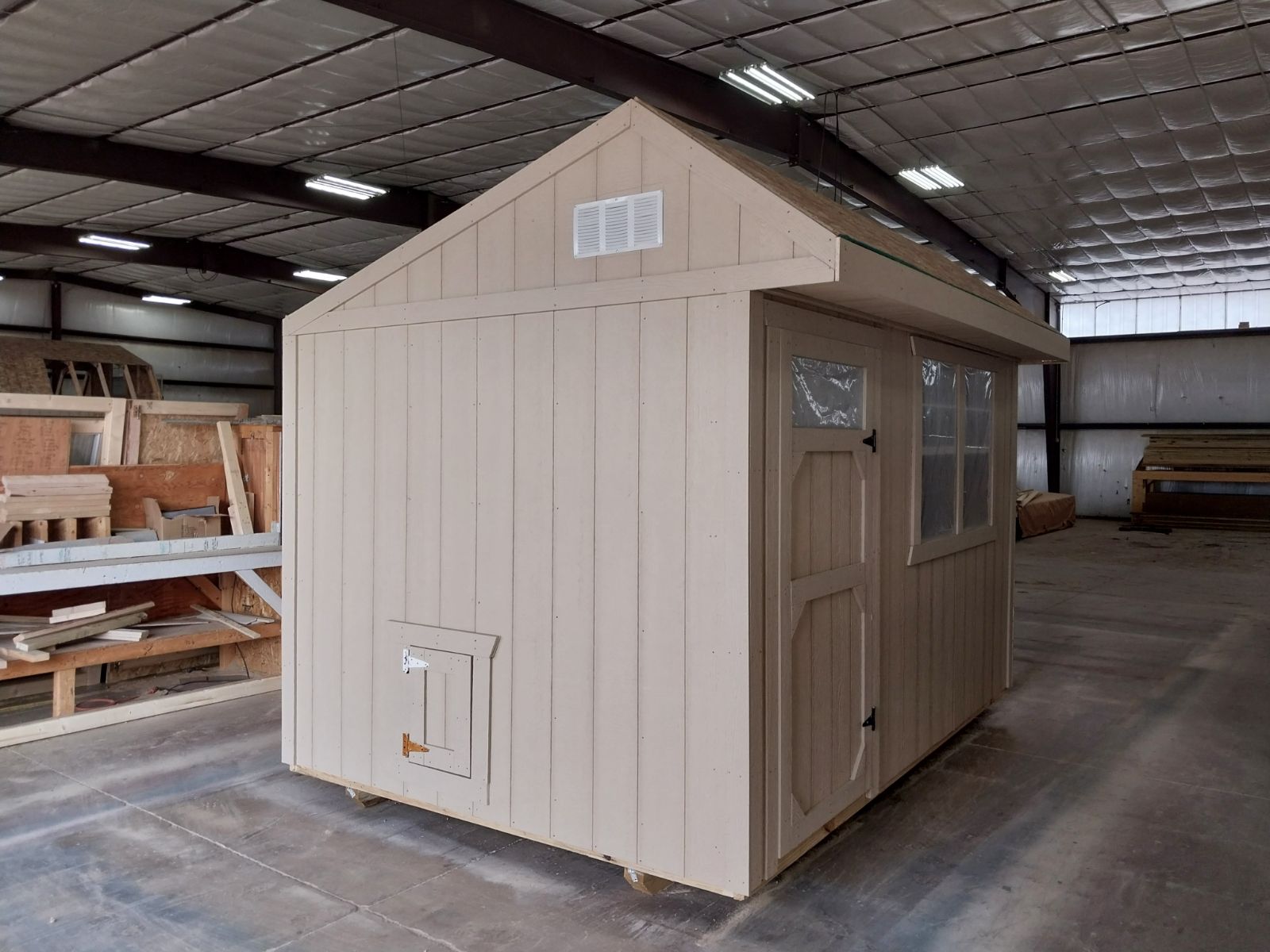 Chicken coop completed project