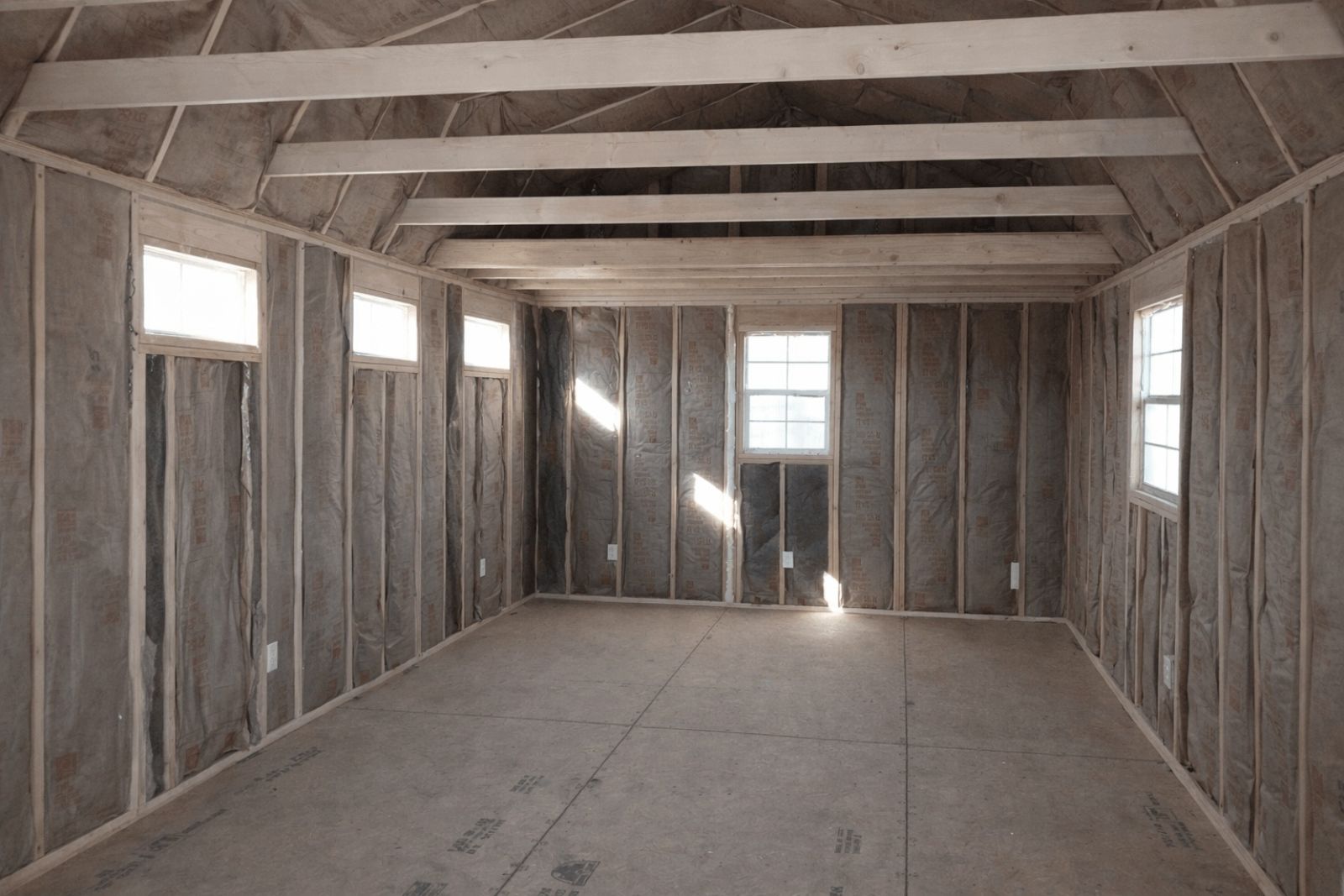 Drywall finish work project