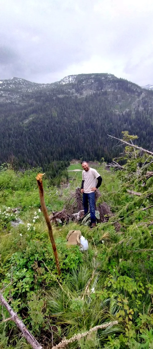 Brady Chismar in the Colorado mountains