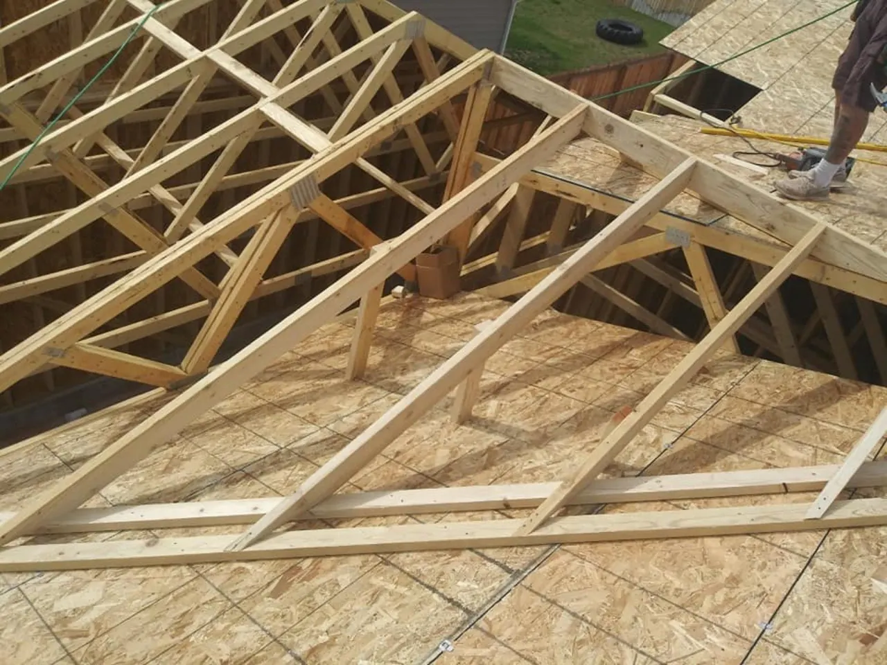 Roof trusses and structural roof framing